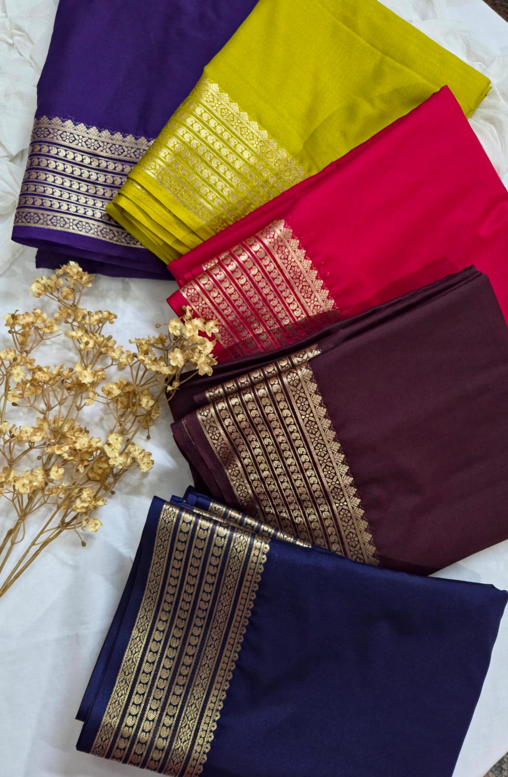Mysore crepe Silk | Bentex Border