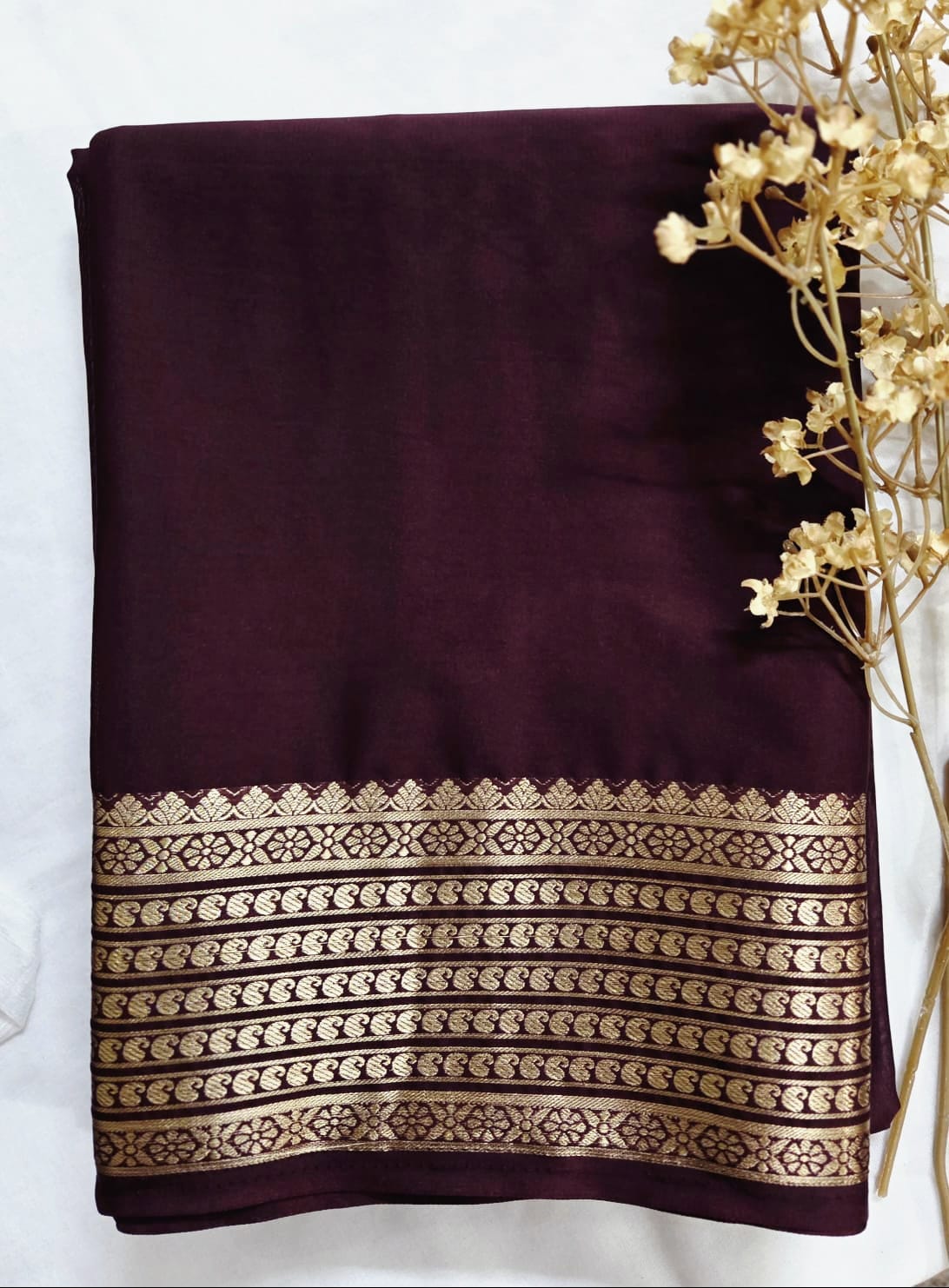 Mysore crepe Silk | Bentex Border