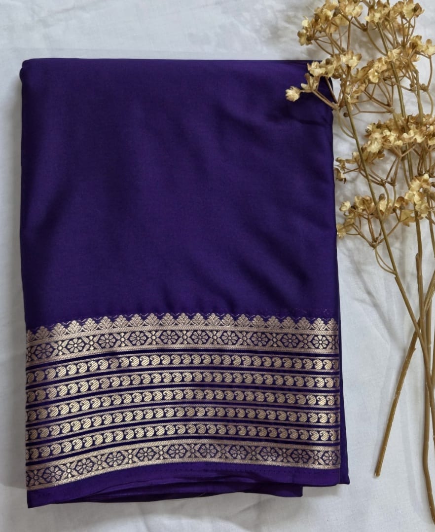Mysore crepe Silk | Bentex Border